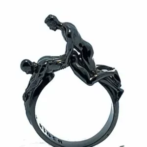 Nude Dominant men doggy style sex ring