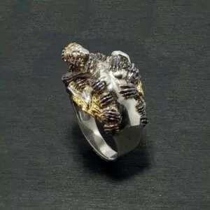 Hands on Goddess ring