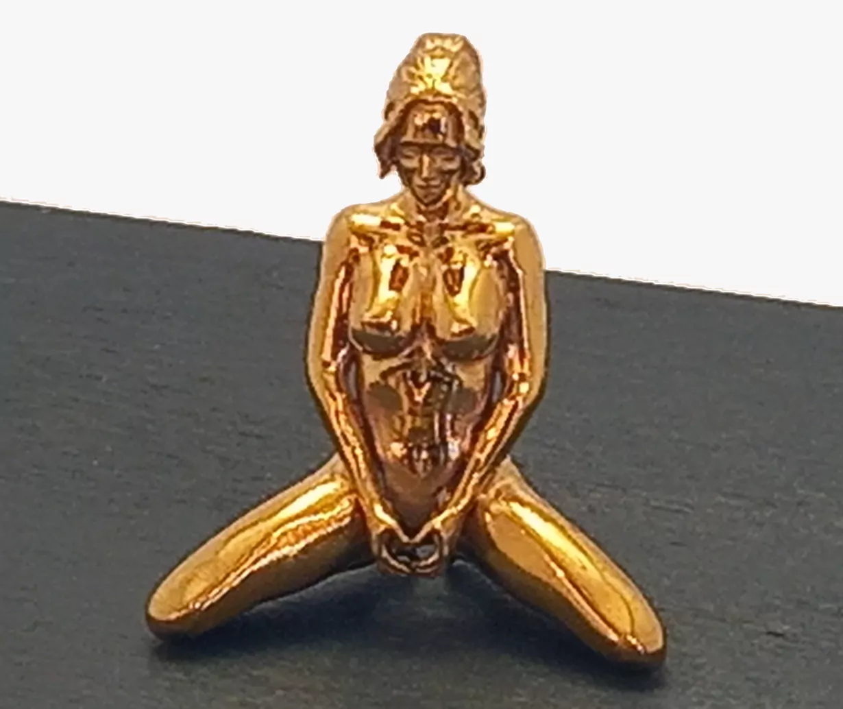 Erotic nude woman with heart shaped hands - Image 4