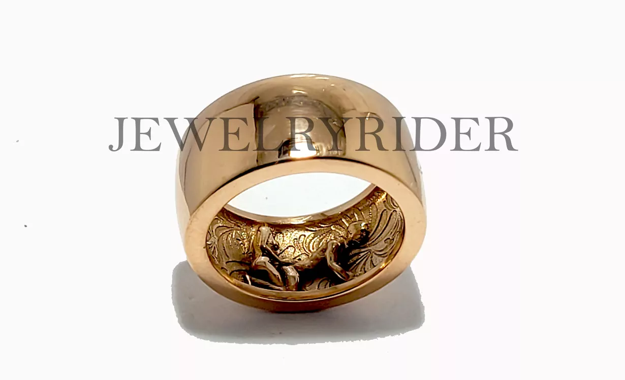 Hidden Dominant pegging statement band erotic jewelry JewelryRider Hidden Dominant pegging statement band - Image 2