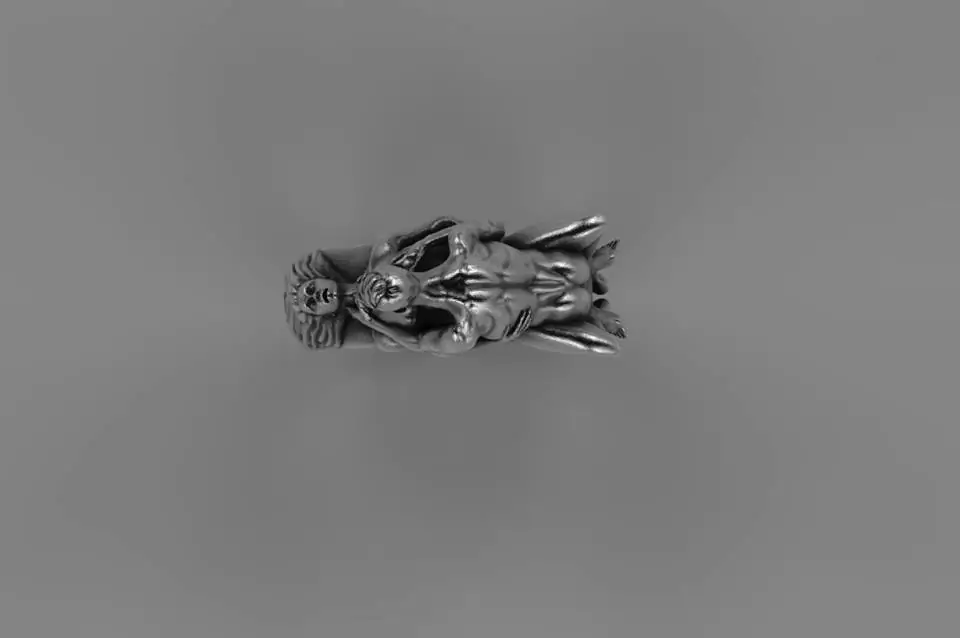 Nude couple missionary position sexual ring - Image 4