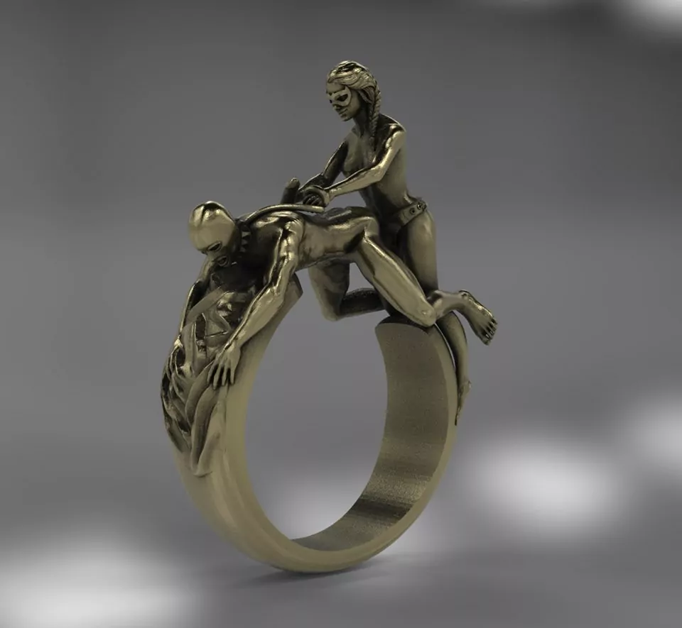 Dominant pegging sexual statement ring - Image 3