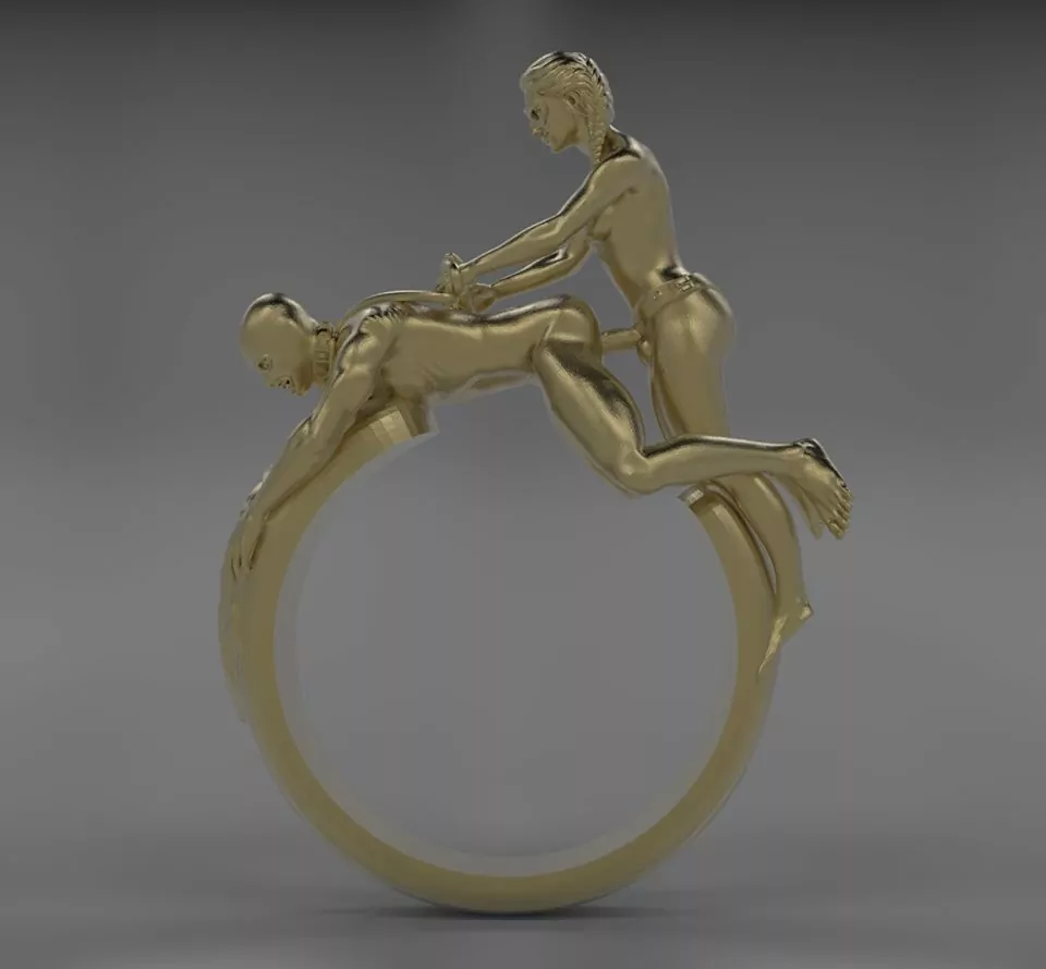 Dominant pegging sexual statement ring - Image 4