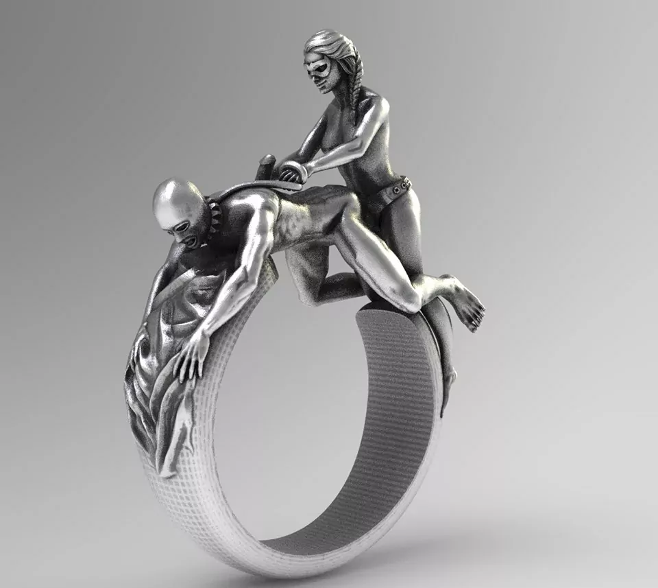 Dominant pegging sexual statement ring - Image 2
