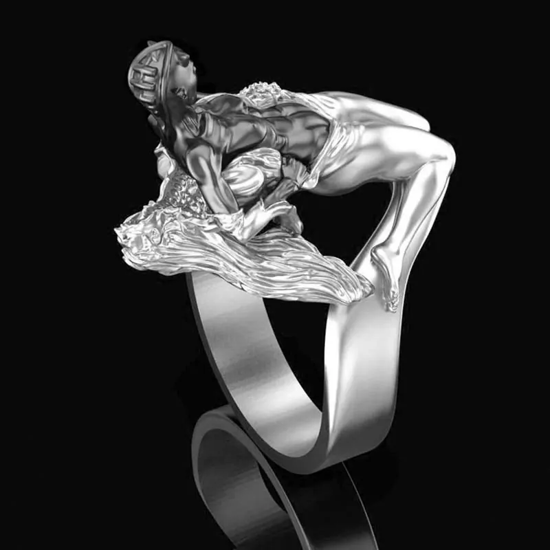 Girl unveiling her evil side ring erotic jewelry JewelryRider Girl unveiling her evil side ring - Image 7