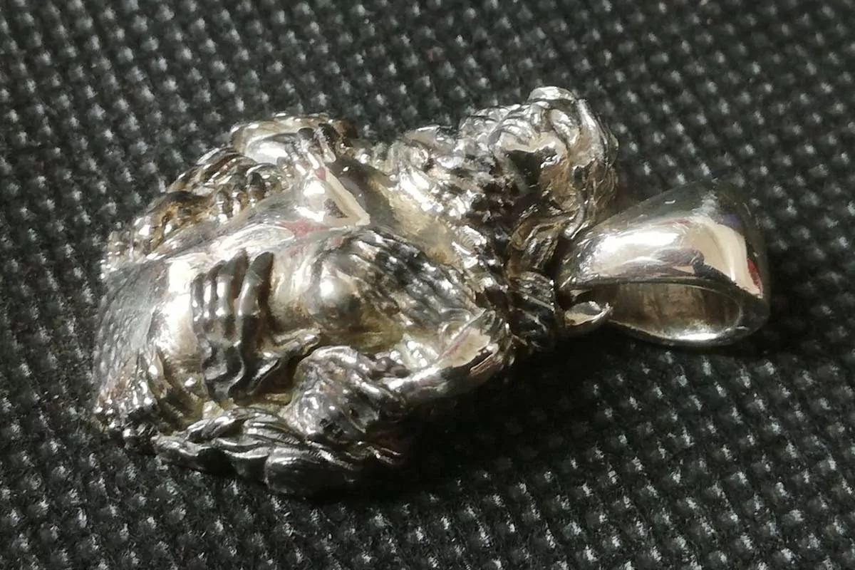 Hands on Goddess pendant erotic jewelry JewelryRider Hands on Goddess pendant - Image 2