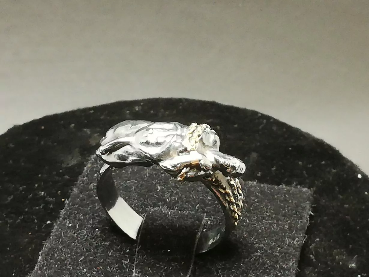 Nude Chained Man ring erotic jewelry JewelryRider Nude Chained Man ring - Image 5