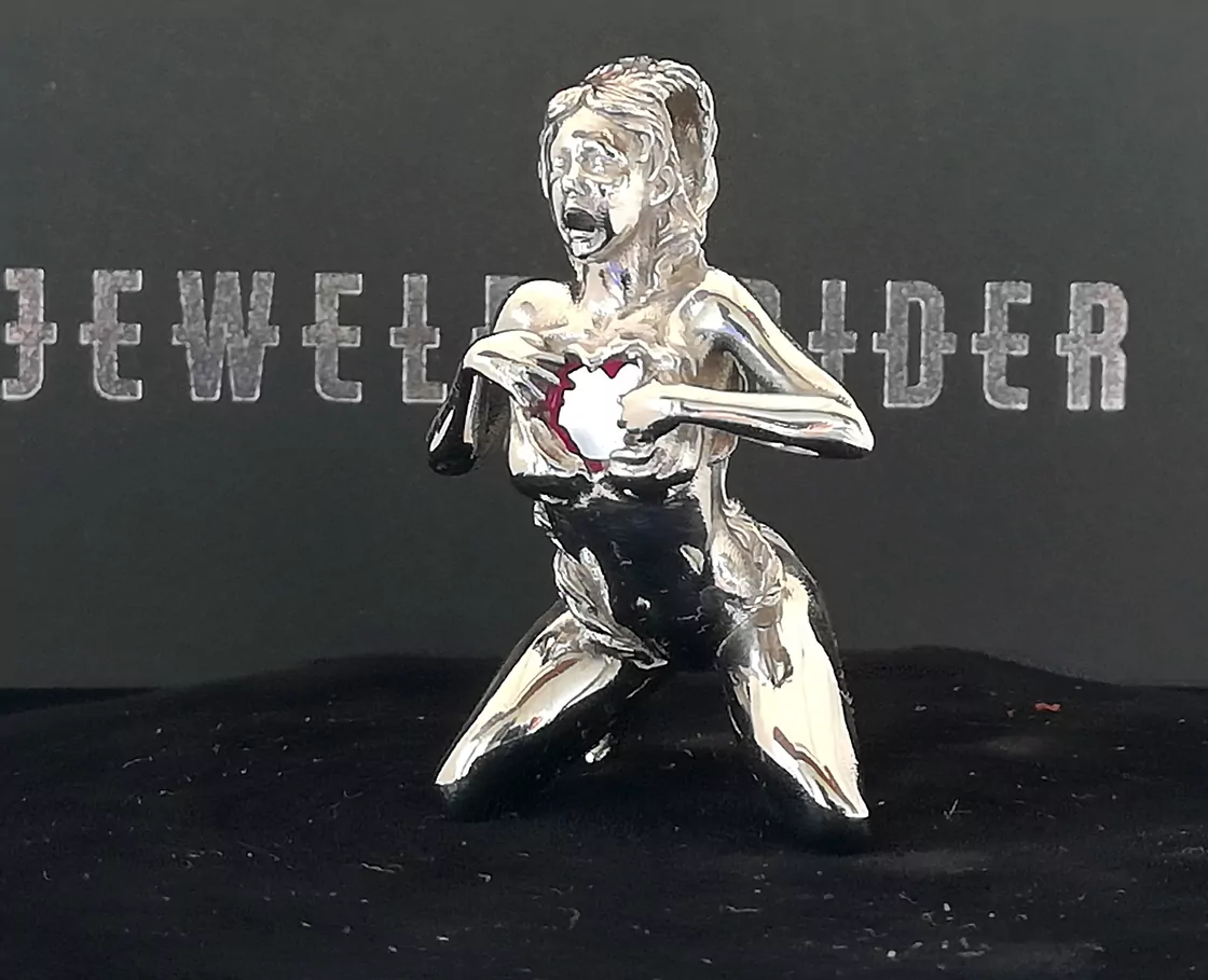 Take my heart nude girl pendant erotic jewelry JewelryRider Take my heart nude girl pendant - Image 3