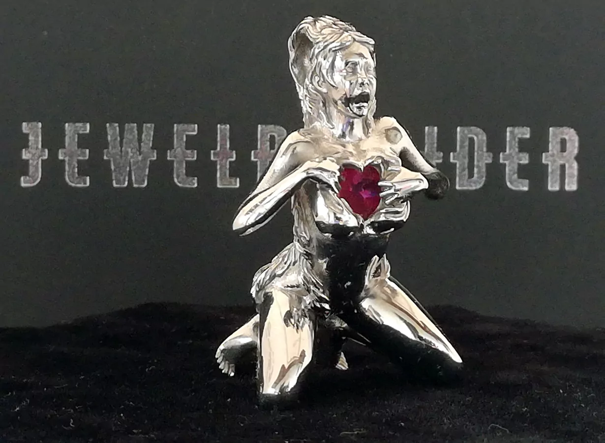 Take my heart nude girl pendant erotic jewelry JewelryRider Take my heart nude girl pendant - Image 9
