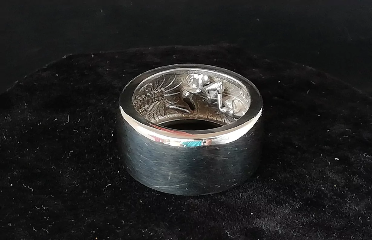 Hidden Dominant pegging statement band erotic jewelry JewelryRider Hidden Dominant pegging statement band - Image 4