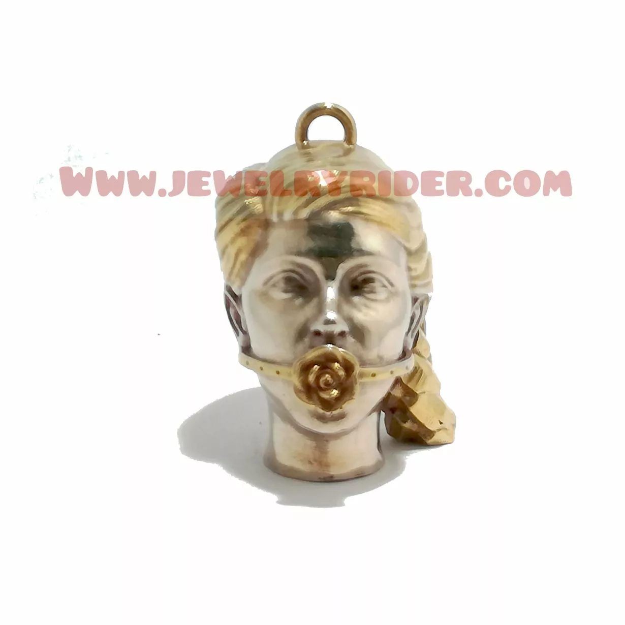 DDLG Sexy woman rose ball gag pendant - Image 4