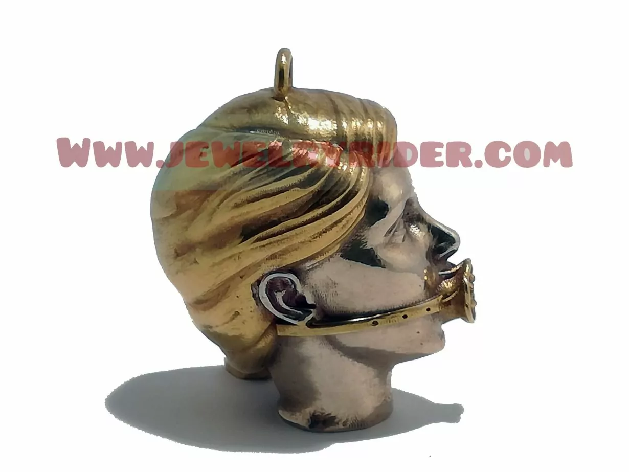 DDLG Sexy woman rose ball gag pendant - Image 6