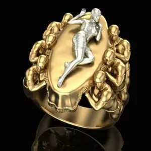 Mistress and slaves ring