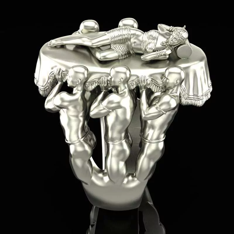 Mistress and slaves ring - Image 3