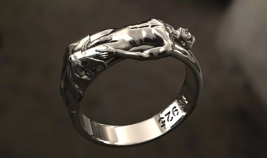 The porno star ring erotic jewelry JewelryRider The porno star ring - Image 5