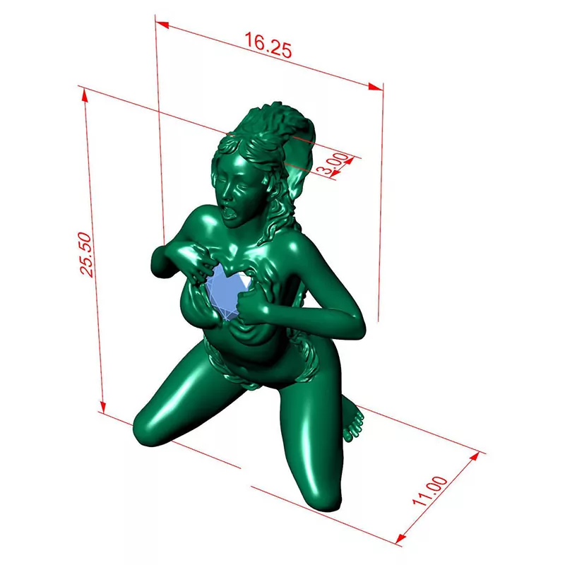 Take my heart nude girl pendant erotic jewelry JewelryRider Take my heart nude girl pendant - Image 13