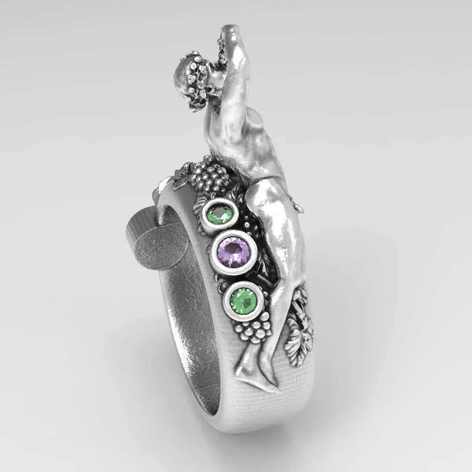 God Dionysus ring - Image 3