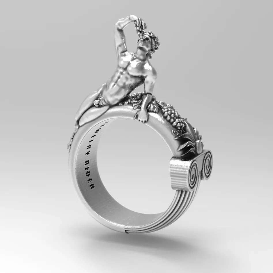 God Dionysus ring - Image 4