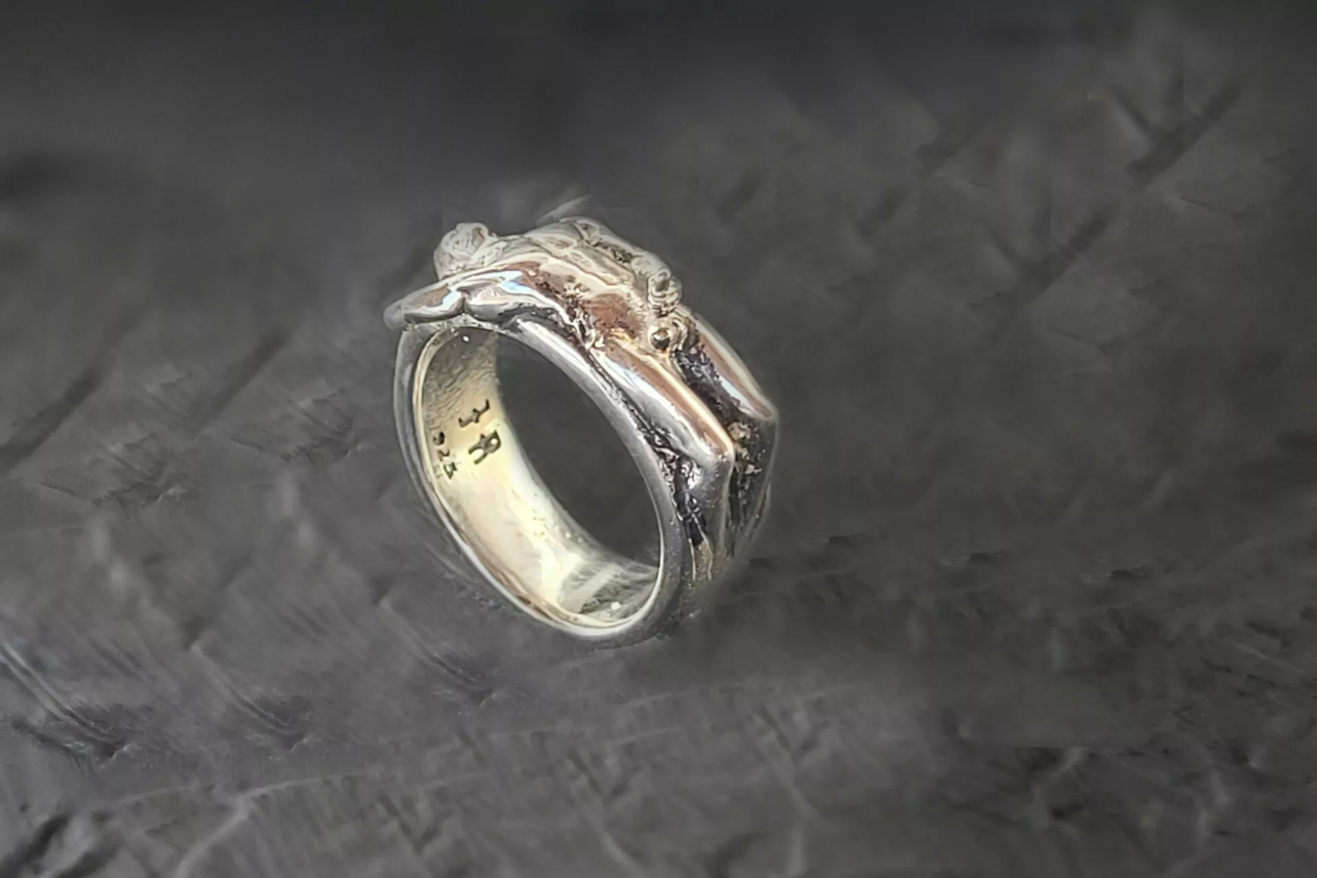 Stroke Master statement ring