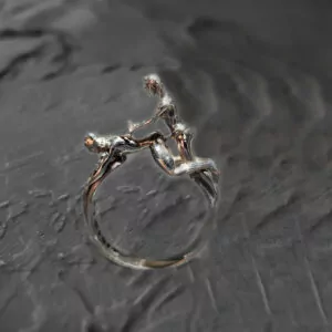 Dominant pegging sexual statement ring