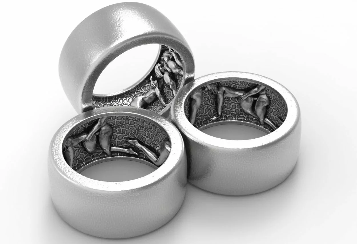 Secret swinging orgy threesome ring