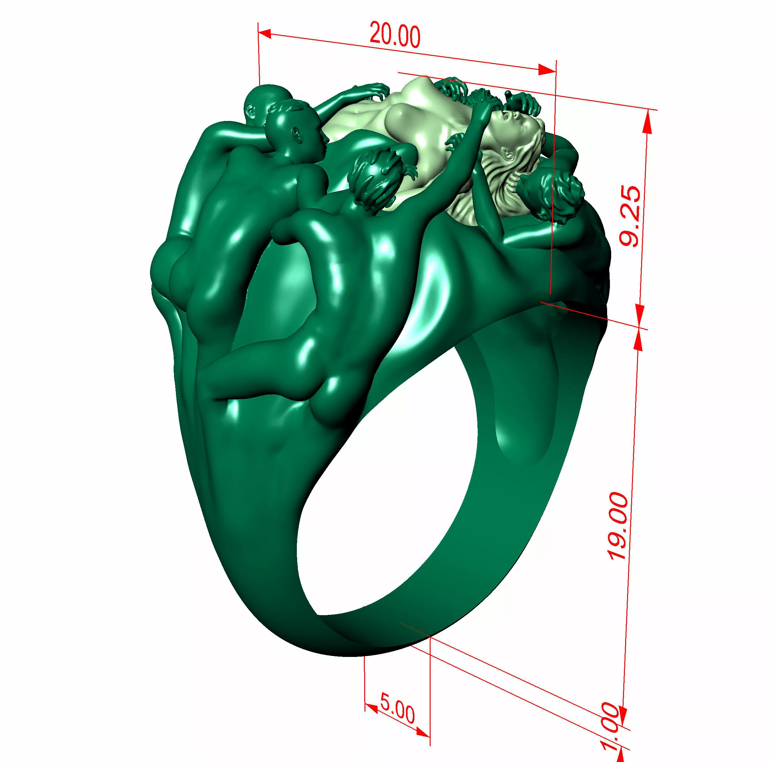 Death of the Goddess ring - Image 13