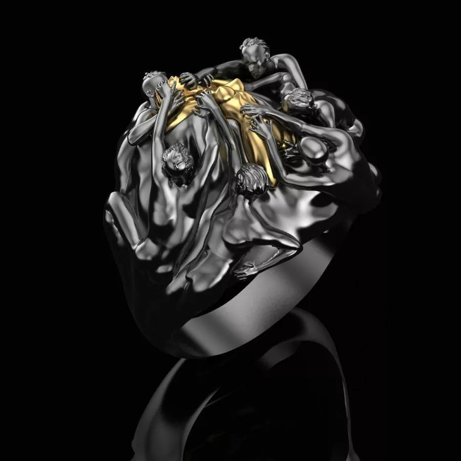 Death of the Goddess ring - Image 4