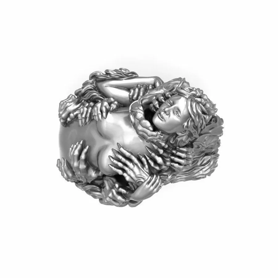 Hands on Goddess ring - Image 6