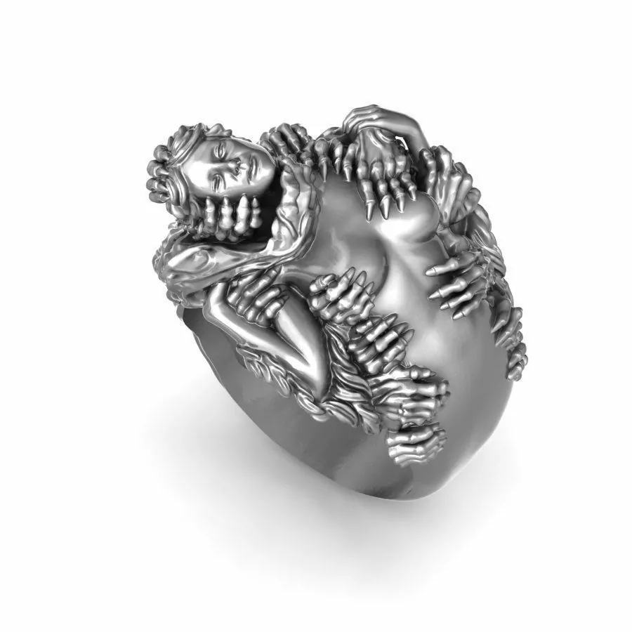 Hands on Goddess ring - Image 5