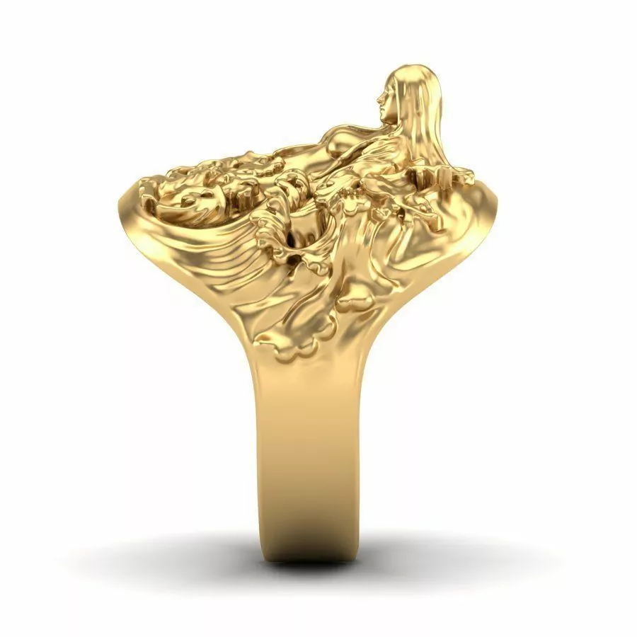 Erotic mermaid ring - Image 3