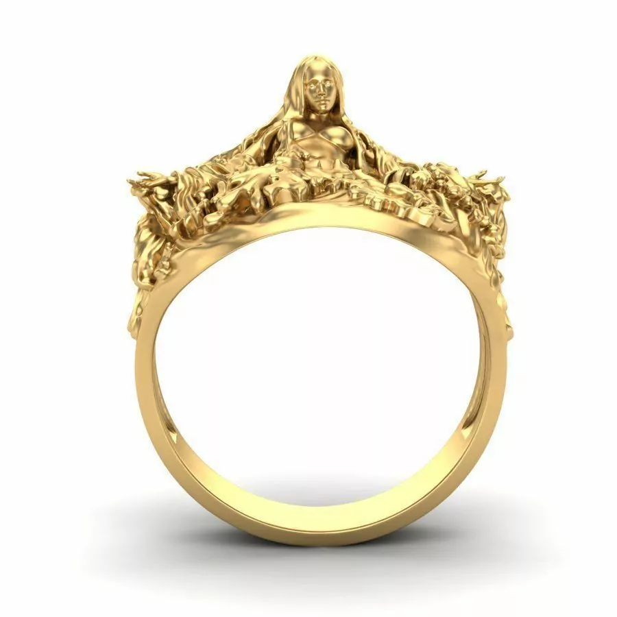 Erotic mermaid ring - Image 4