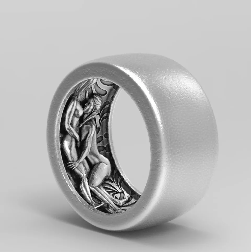 Hidden Dominant Lesbian Orgy Statement Band - Image 6