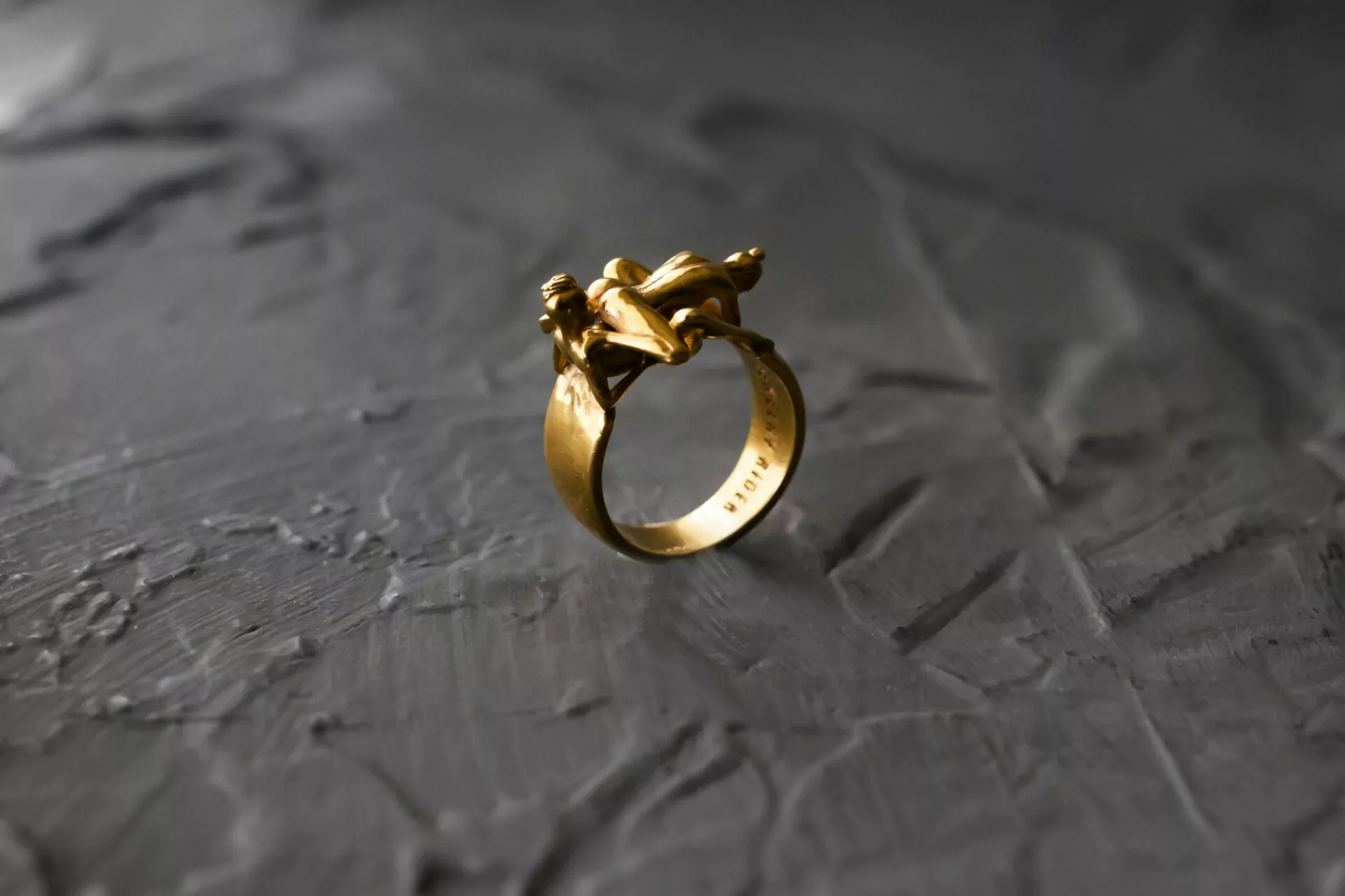 Lesbian 69 Pose Ring with a Kinky Twist erotic jewelry JewelryRider Lesbian 69 Pose Ring with a Kinky Twist - Image 3