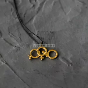 Mistress and cuckold symbolic pendants