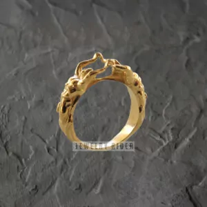 Erotic Gay Nude Men Ring Holding Hands