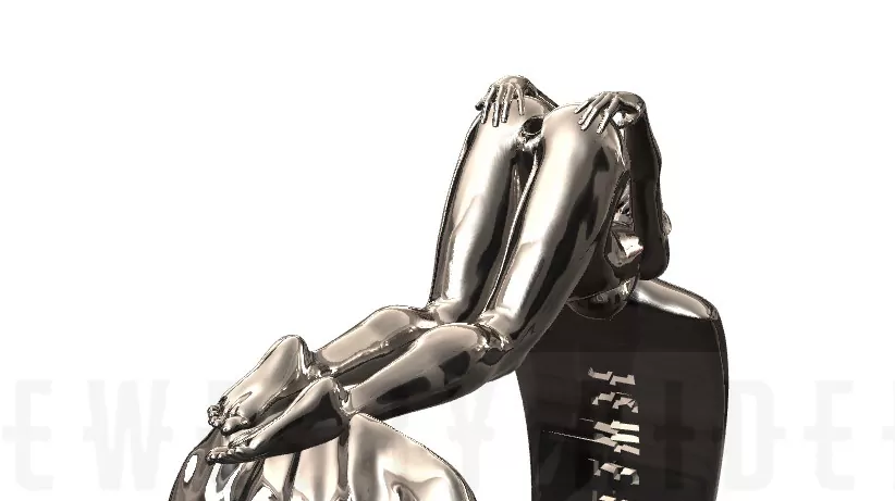 Woman in an extremely seductive pose ring - Image 8