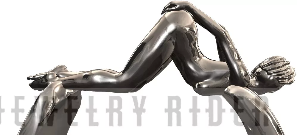 Woman in an extremely seductive pose ring - Image 9