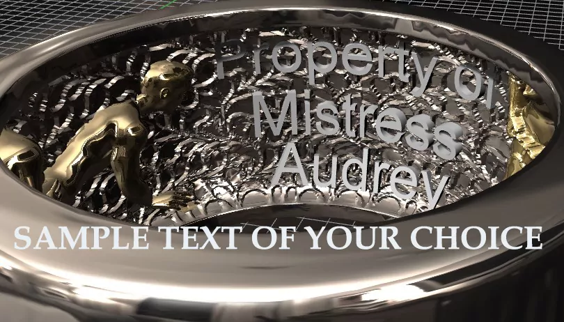 The secret dominant peg me Mistress pet statement ring - Image 6