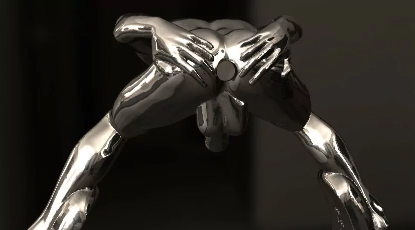 Man in an extremely seductive pose ring erotic jewelry JewelryRider Man in an extremely seductive pose ring - Image 8