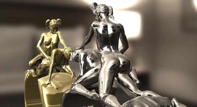 Shemale Doing A Woman ring, trans jewelry - Image 5