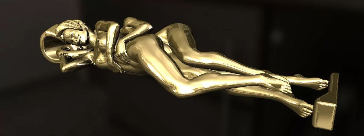 Lesbian passionate hug pendant, LGBT pendant - Image 3