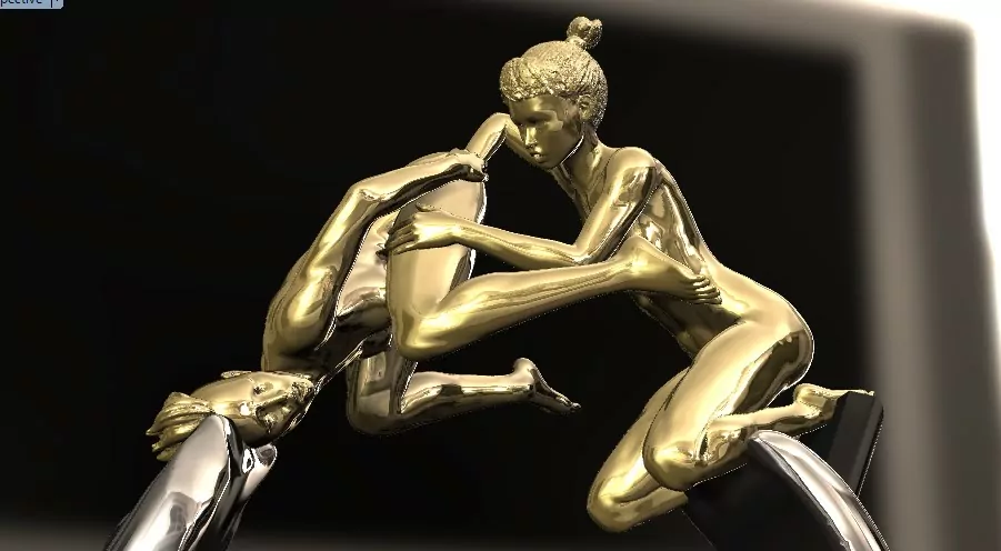 Lesbian fisting Pose Ring erotic jewelry JewelryRider Lesbian fisting Pose Ring - Image 9