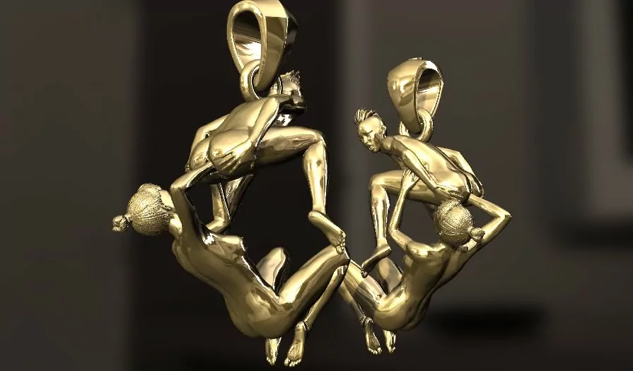 Lesbian fisting Pose pendant - Image 6