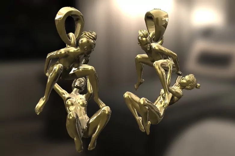 Lesbian fisting Pose pendant - Image 7