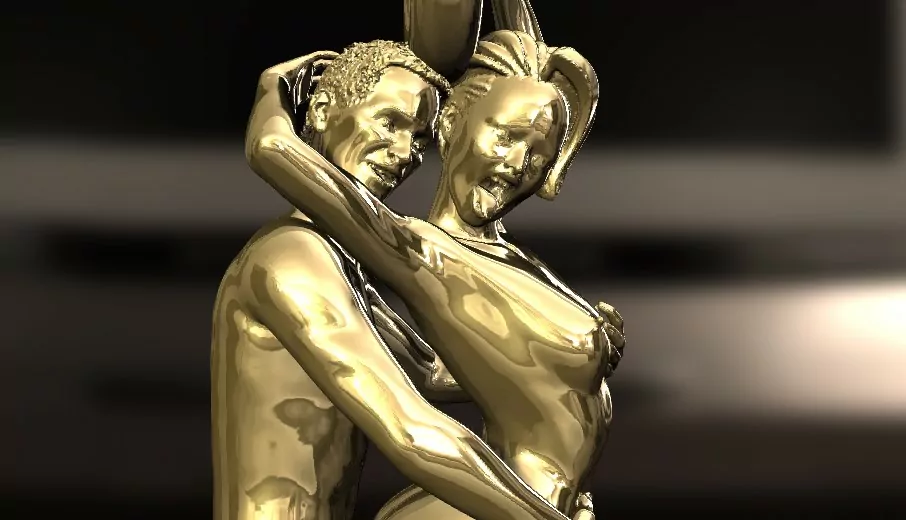 Passionate couple in an suggestive pose - Image 6