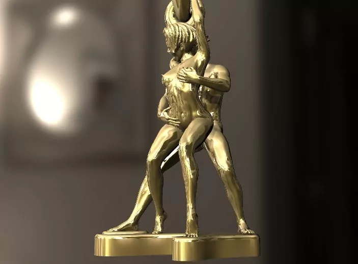 Passionate couple in an suggestive pose - Image 11