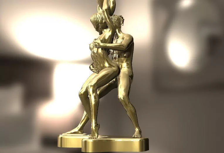 Passionate couple in an suggestive pose - Image 12