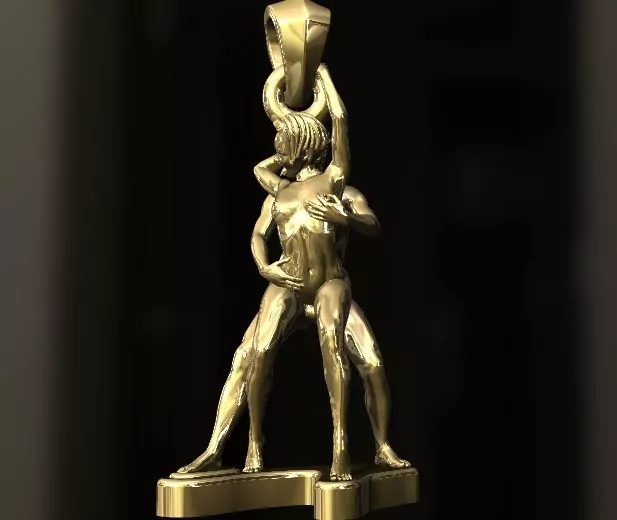 Passionate couple in an suggestive pose - Image 13