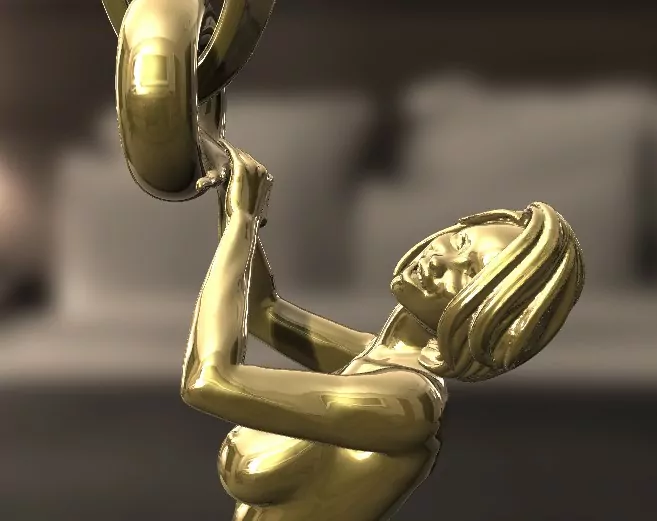 Woman in an seductive sexy pose pendant - Image 8