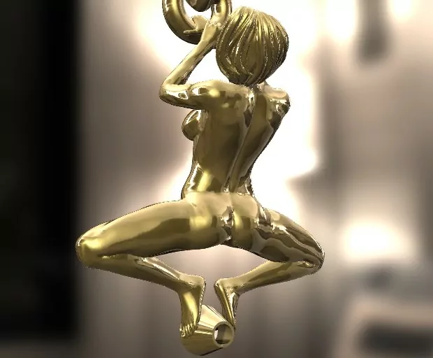 Woman in an seductive sexy pose pendant - Image 14